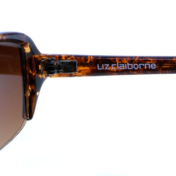 Liz Claiborne Tortoise-Shell Designer Semi-Rimless - Picture 6 of 7